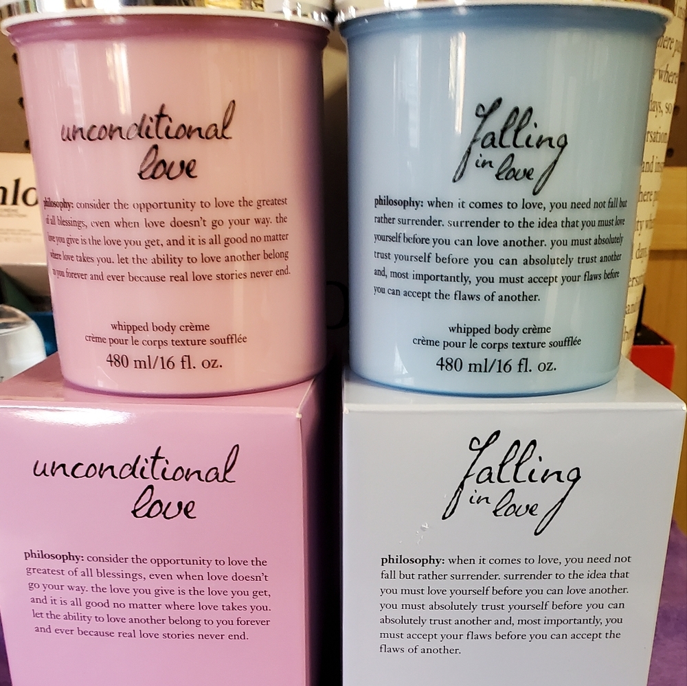 Philosophy Whipped Body Cream "Love" Duo